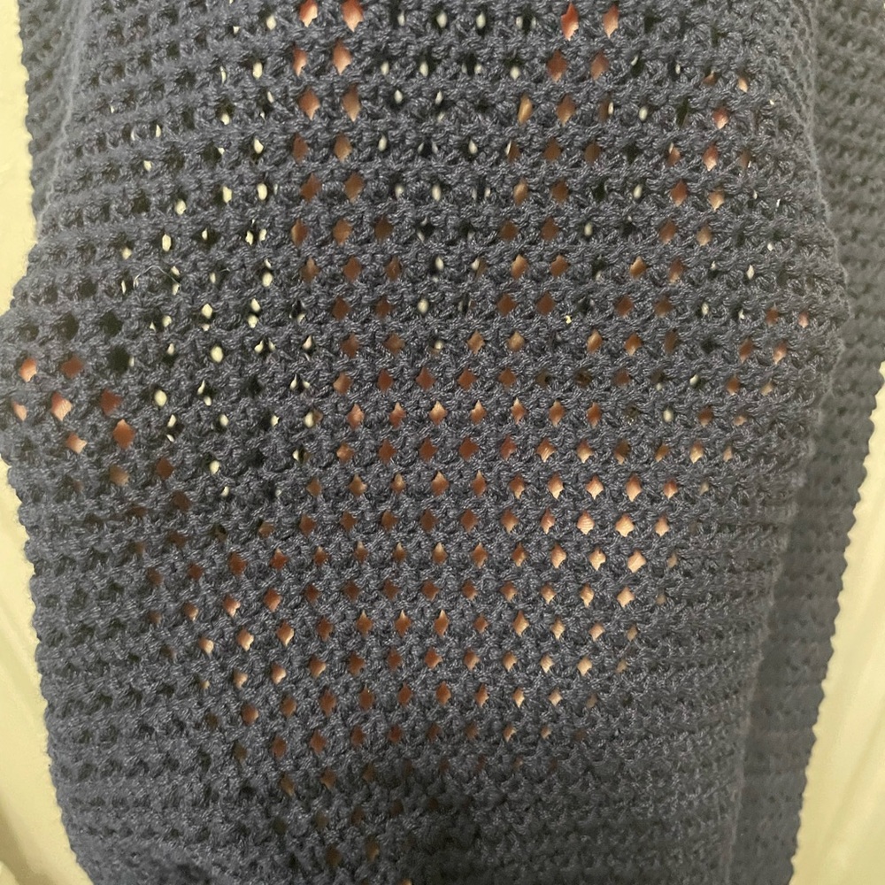 Susana Monaco Dark Blue short Sleeve Dress - Picture 5 of 8